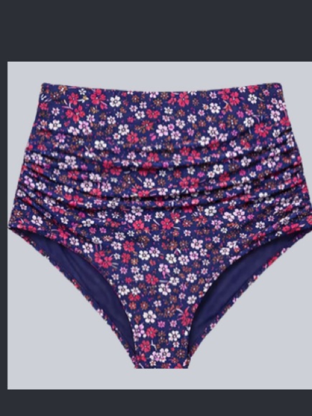 Torrid High-Waist High Cut Cheeky Swim Bottom Sz 0 Plus
